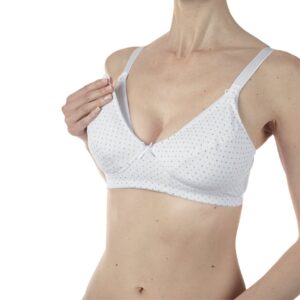 NURSING MICROFIBRE BRA WHITE 6D
