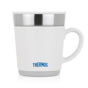 JDC-351WH (White) Stainless Steel Vacuum Descktop Mug 350 ml