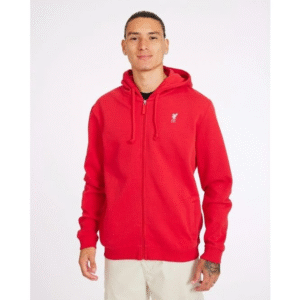 A21UN03 -ZIPTHROUGH HOODY RED -XXL