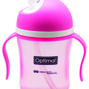 NON SPILL BOTTLE 240ml BLUE 'PINK