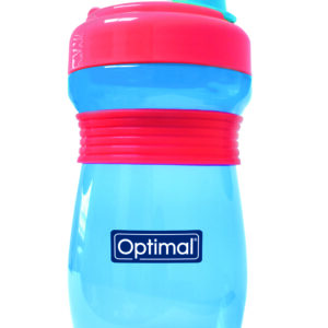 NON SPILL FEEDING BOTTLE WITH HANDLE 300ml BLUE 'GREEN