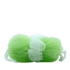 GREEN MESH BATH SPONGE