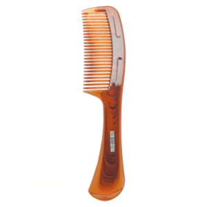 PLASTIC HAIR BRUSH COMB BROWN BIG