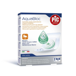 5 AQUABLOC PLASTERS CM10X10 ST ANTIBAC