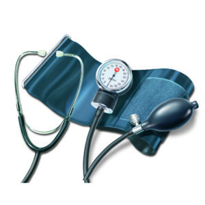ANEROID SPHYGMOMANOMETER W/STETHOSCOPE